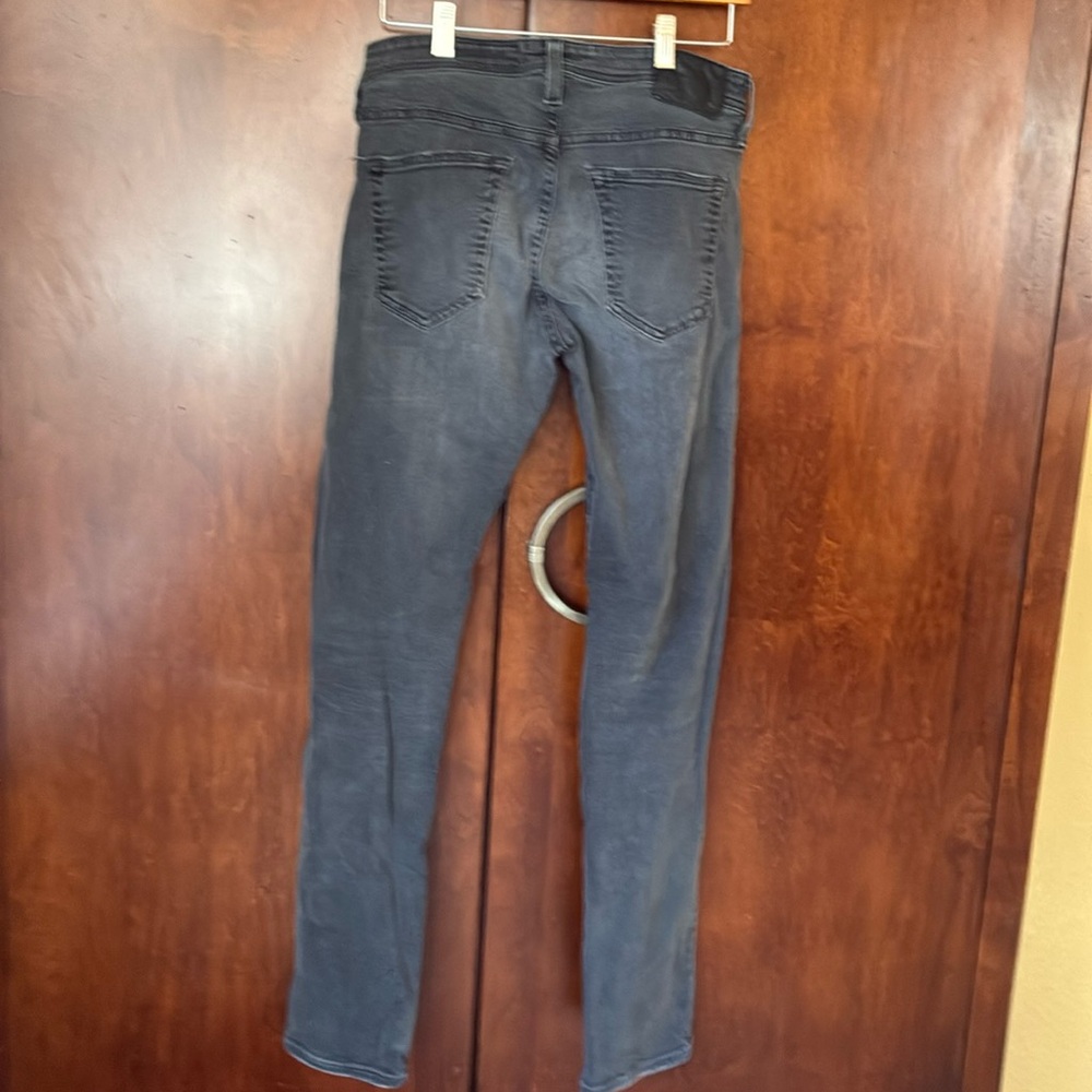 AG Men’s Black Tellis Slim Jeans size 31
